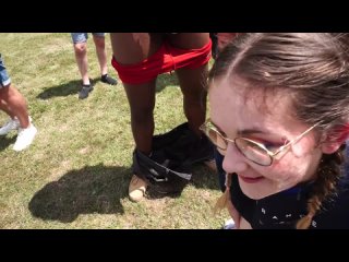 ananastasia - bukkake with 25 guys in a public stadium